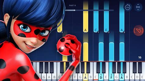 Total 70+ imagen miraculous ladybug piano notas - Viaterra.mx