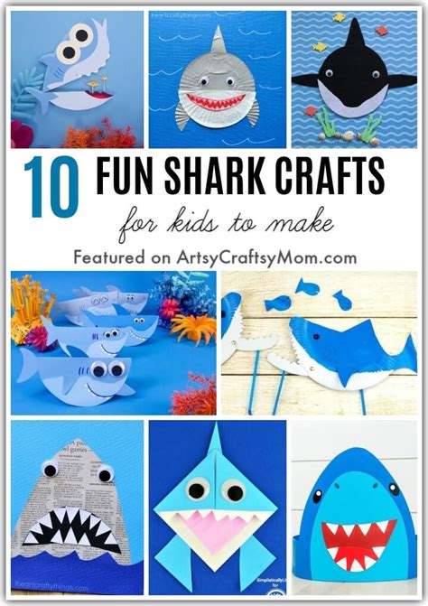 6+ Shark Craft For Kids - OpheliaLorn