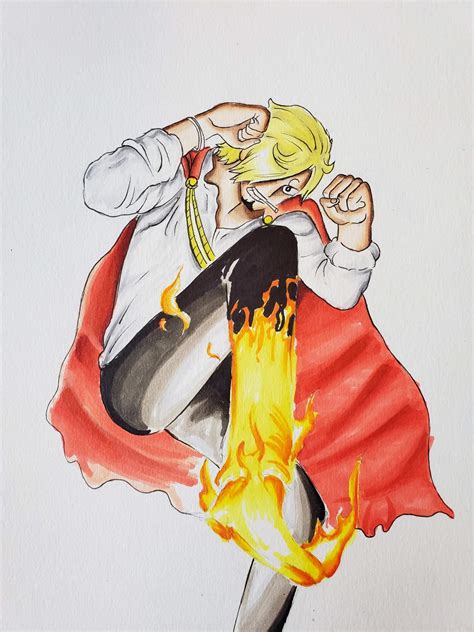 Strawhats drawing #5: Sanji | One Piece Amino