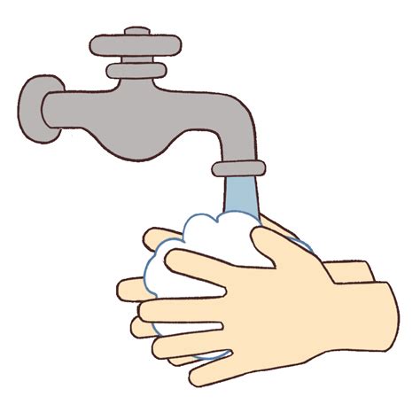 Animated Illustration of Washing Hands | UGOKAWA