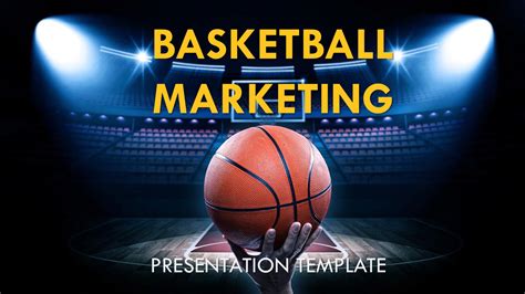 Basketball Marketing PPT Slides - Google Slides Templates