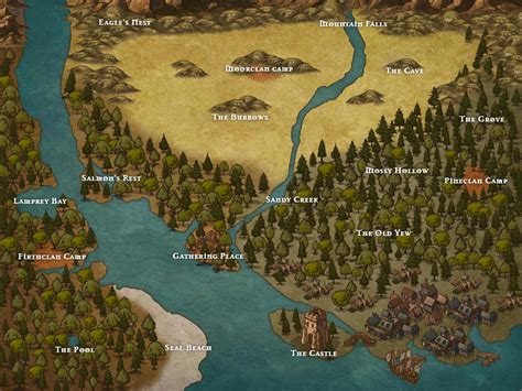 Warriors Clans Development — Worldbuilding Tool Spotlight: Inkarnate ...