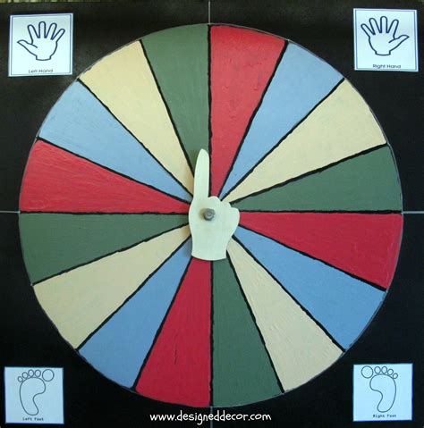 D.I.Y. Twister Game - Designed Decor