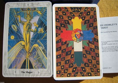 Aleister Crowley Thoth Tarot Deck Frieda Harris Astrology CARDS ...