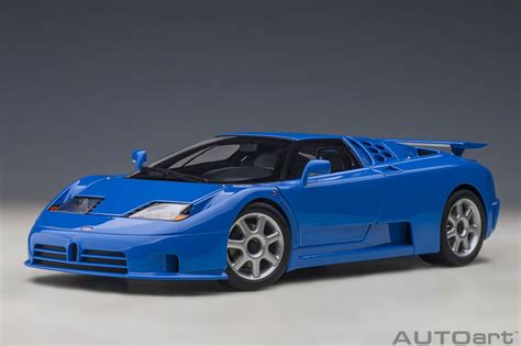 AUTOart Bugatti EB110 SS French Racing Blue 70917 - Modelcar.com Unites ...