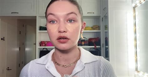 Gigi Hadid Explains How Makeup Makes Her Look Different