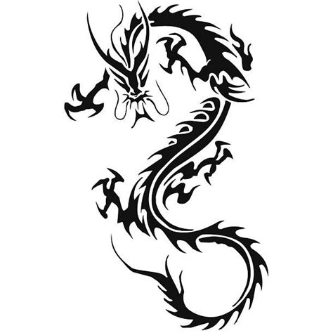 Simple Dragon Tattoo Drawing - Best Tattoo Ideas