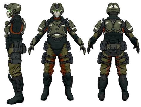 I know the Halo 4 marine armour gets a lot of hate, but I'd love to see ...