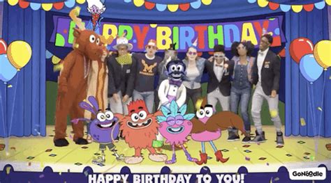 Get Moving Happy Birthday GIF by GoNoodle - Find & Share on GIPHY