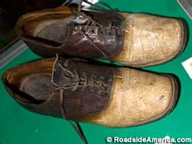 Shoes Made from Big Nose George, Rawlins, Wyoming