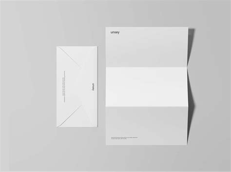 Letterhead Envelope Mockup by Graphic Pear on Dribbble