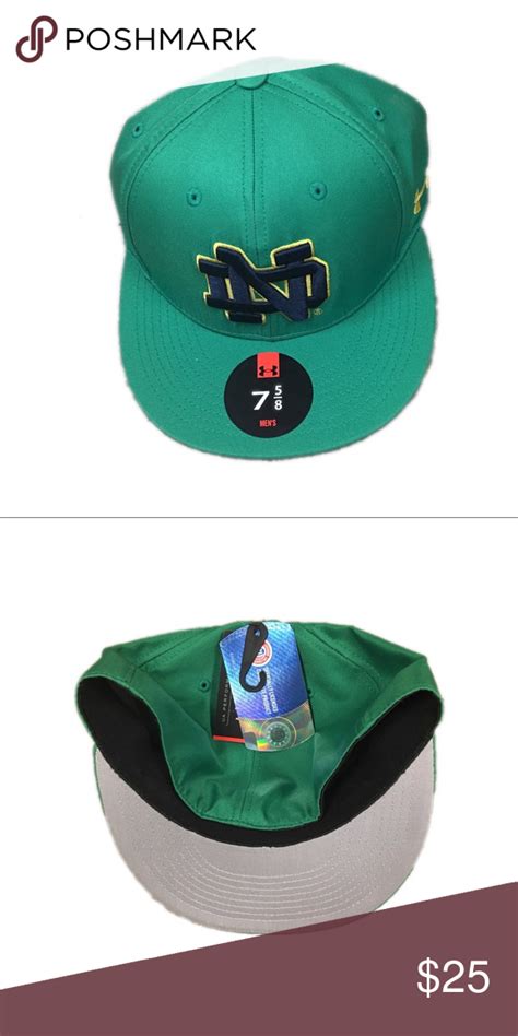 Notre Dame Fighting Irish UA Fitted Hat Cap 7 5/8