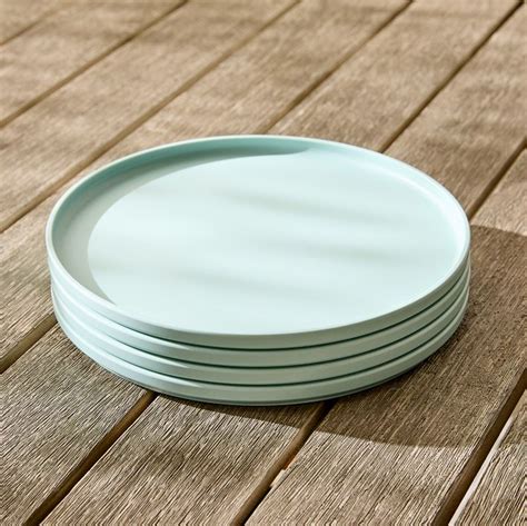 Modern Melamine Outdoor Dinner Plate Sets | West Elm