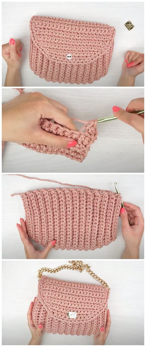 Easy Modern Crochet Bag Tutorial - Crochet Kingdom