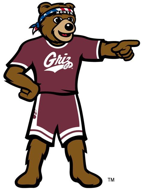 Montana Grizzlies Mascot Logo - NCAA Division I (i-m) (NCAA i-m ...