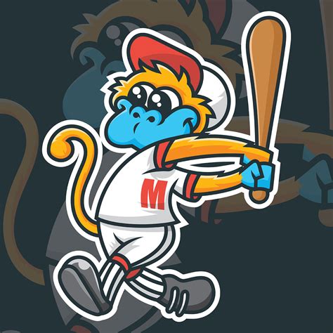 Mascot Baseball Logo Wallpaper