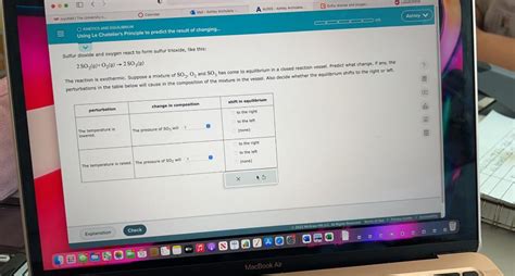 Solved Sulfur dioxide and oxygen react to form sulfur | Chegg.com