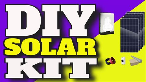 Do It Yourself Solar Power? | Solar Power DIY Kit | DIY Solar Panel Kit ...