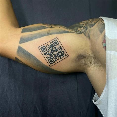 Custom Qr Code Tattoos By Scott Blake - vrogue.co