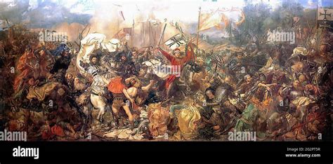 Jan Matejko - Battle Grunwald 1878 Stock Photo - Alamy