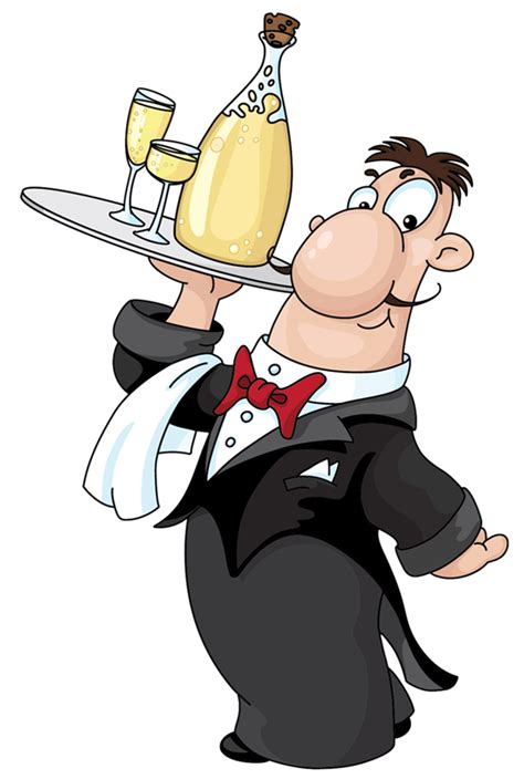 Waiter Clip Art - ClipArt Best