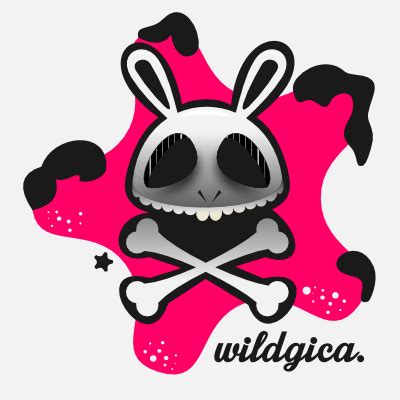 Bunny Skull by wildgica on DeviantArt