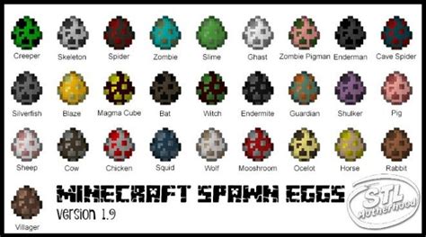 How to Decorate Minecraft Easter Eggs (With Mob Chart) | Minecraft easter eggs, Easter eggs ...