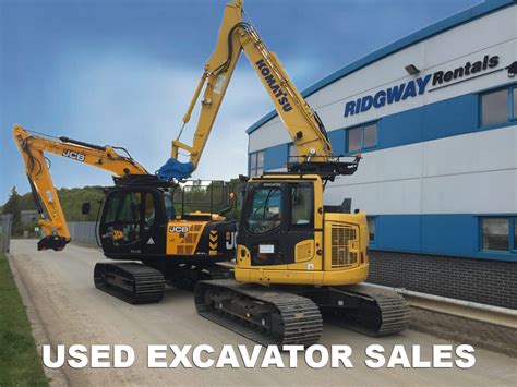 Used Excavators For Sale | 13 Ton Upto 50 Ton | Ridgway Used Plant