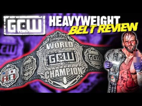 GCW World Championship - BELT REVIEW - YouTube