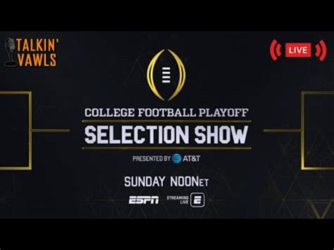 College Football Playoff Selection Show | LIVE - Win Big Sports