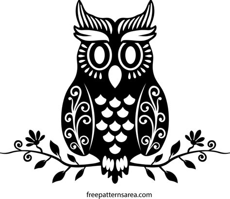 Owl Vector Design | FreePatternsArea