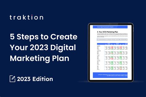 5 Steps to Create Your 2023 Digital Marketing Plan