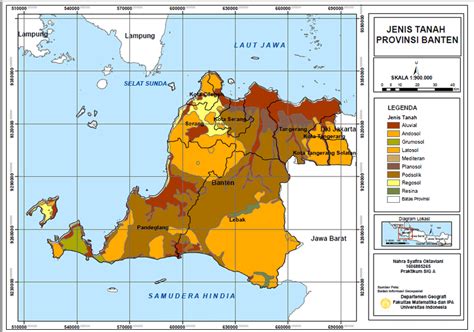 Peta Provinsi Banten 2020