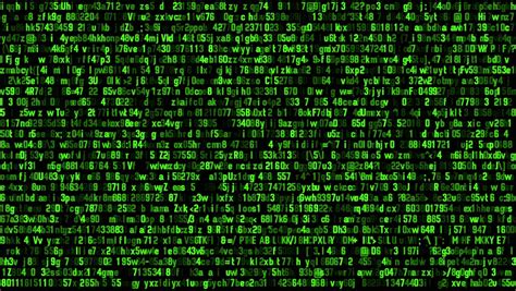 Hacker Code Running Down A Computer Screen Terminal Stock Footage Video 9353357 | Shutterstock