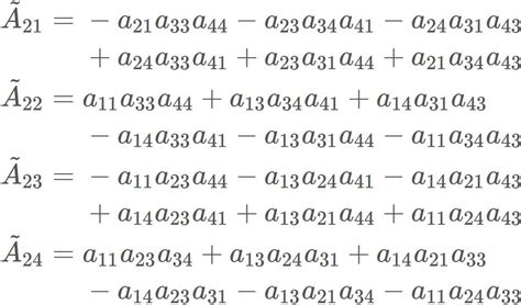 How to find the inverse matrix of a 4x4 matrix - SEMATH INFO