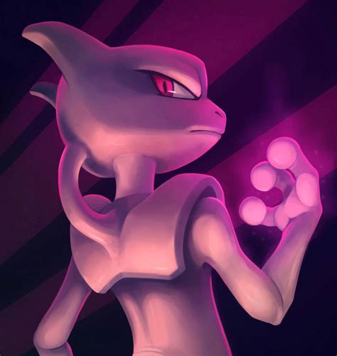 Mewtwo Back Turned by NikocadoAvocadoBalls on DeviantArt