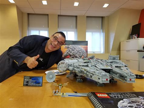 Watch Us Build the Epic Lego UCS Millennium Falcon (Time-Lapse Video ...