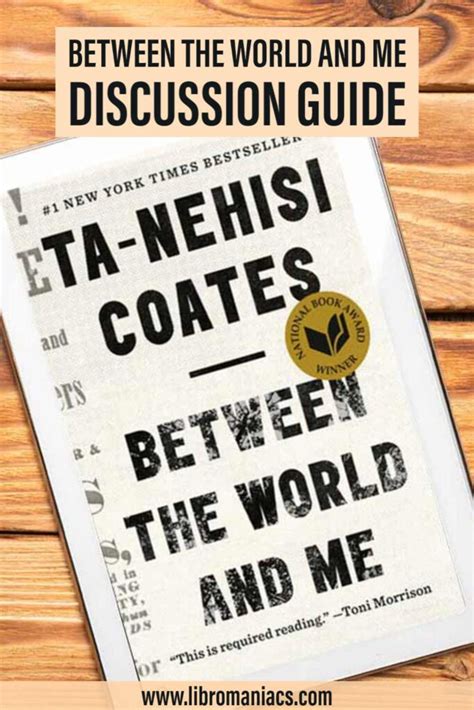 Between the World and Me Book Club Questions & Discussion Guide