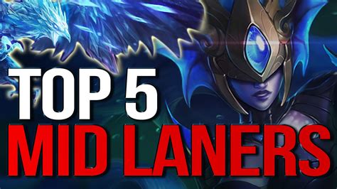 TOP 5 BEST MID LANERS in Patch 6.14 + a few extra (League of Legends) - YouTube