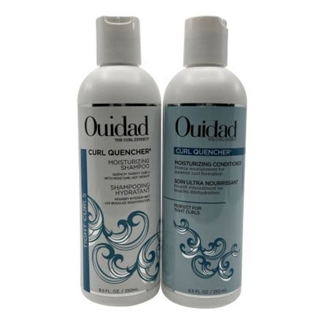 Ouidad Curl Quencher Moisturizing Shampoo & Conditioner Set 8.5 OZ Each ...