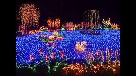 The Garden d'Lights Event at the Bellevue Botanical Garden - YouTube