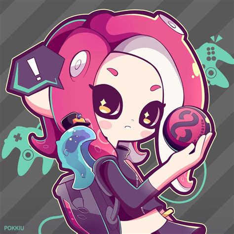 Agent 8 by Pokkiu | Splatoon, Splatoon comics, Splatoon 2 art