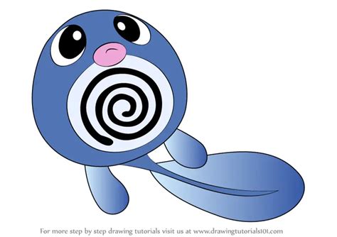 Learn How to Draw Poliwag from Pokemon (Pokemon) Step by Step : Drawing ...