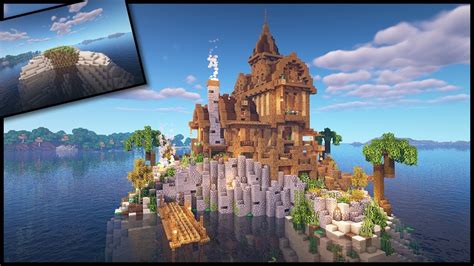 Minecraft Timelapse: Survival Island Transformation [World Download] - YouTube