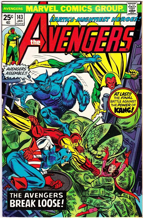 Avengers #143 (1st Series 1963) January 1976 Marvel Comics Grade NM | Comics, Marvel comic books ...