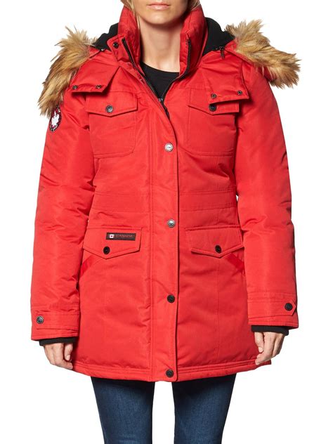 Canada Weather Gear - Canada Weather Gear Womens Faux Fur Heavyweight ...