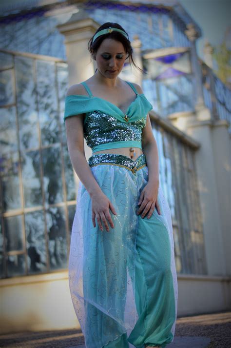 Princess Jasmine costume - womens - The Design the Stitch and the Wardrobe