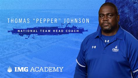 IMG Academy Names Thomas "Pepper" Johnson Head Coach of National ...