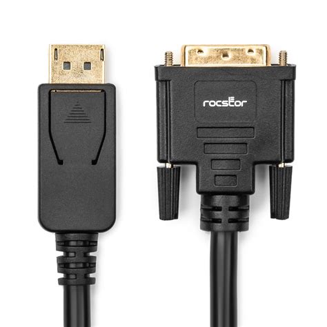 Rocstor Premium DisplayPort™ to DVI-D Video Converter Cable - 6ft