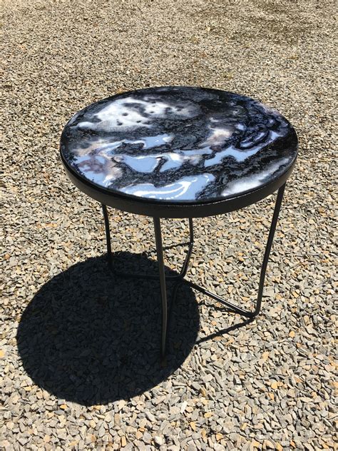 Resin Abstract Art Table. | Art table, Table, Coffee table